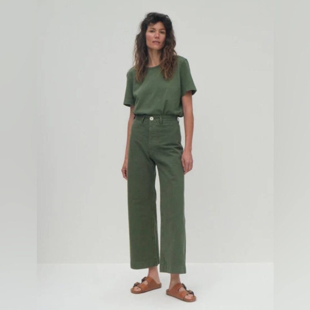 Jesse Kamm Sailor Pants in Olive